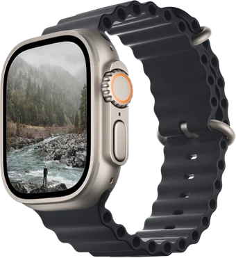 Apple Watch Ultra · Front photoreal mockup